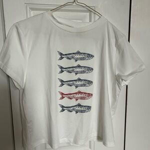 NWOT Graphic Baby Tee